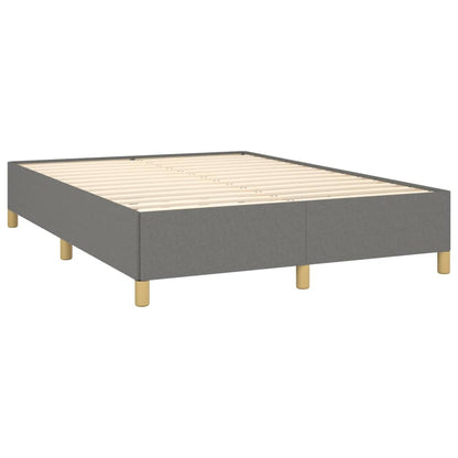 Bedframe Stof Donkergrijs 140 x 200 cm 35 cm