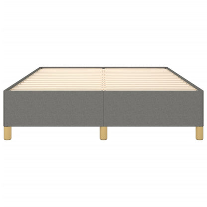 Bedframe Stof Donkergrijs 140 x 200 cm 35 cm