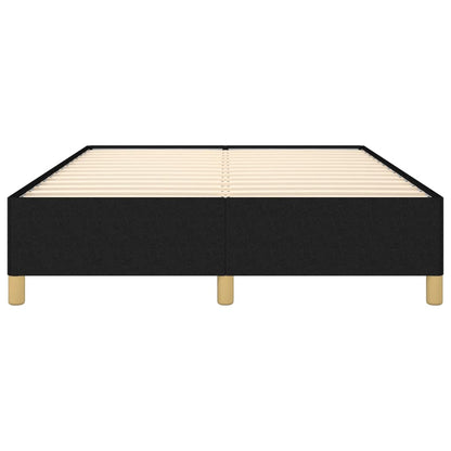 Bedframe Stof Zwart 140 x 200 cm 35 cm