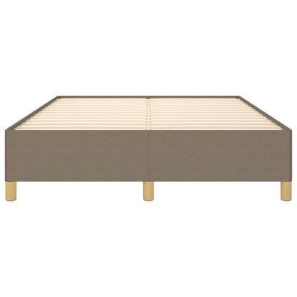 Bedframe stof taupe 140x200 cm 140 x 200 cm 35 cm