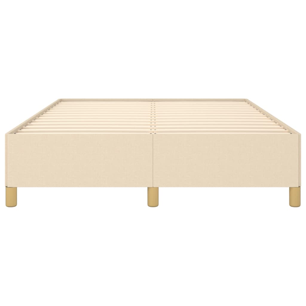 Bedframe Stof Kleurig Crème 140 x 200 cm 35 cm