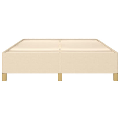 Bedframe Stof Kleurig Crème 140 x 200 cm 35 cm