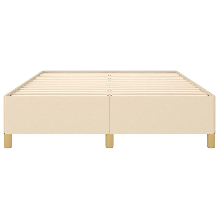 Bedframe Stof Kleurig Crème 140 x 200 cm 35 cm