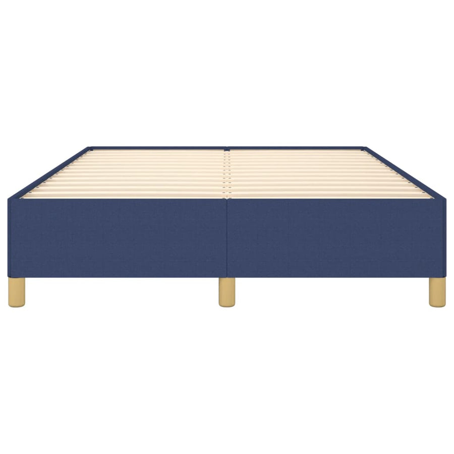 Bedframe Stof Blauw 140 x 200 cm 35 cm