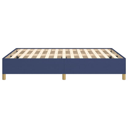 Bedframe Stof Blauw 140 x 200 cm 35 cm