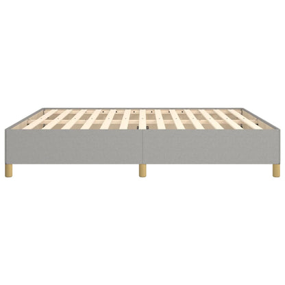 Bedframe Stof Lichtgrijs 160 x 200 cm 35 cm