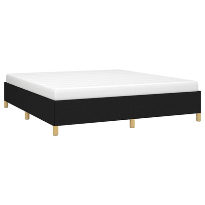 Bedframe Stof Zwart 160 x 200 cm 35 cm