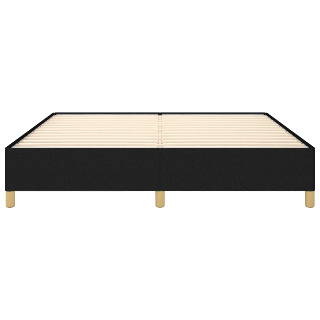 Bedframe Stof Zwart 160 x 200 cm 35 cm