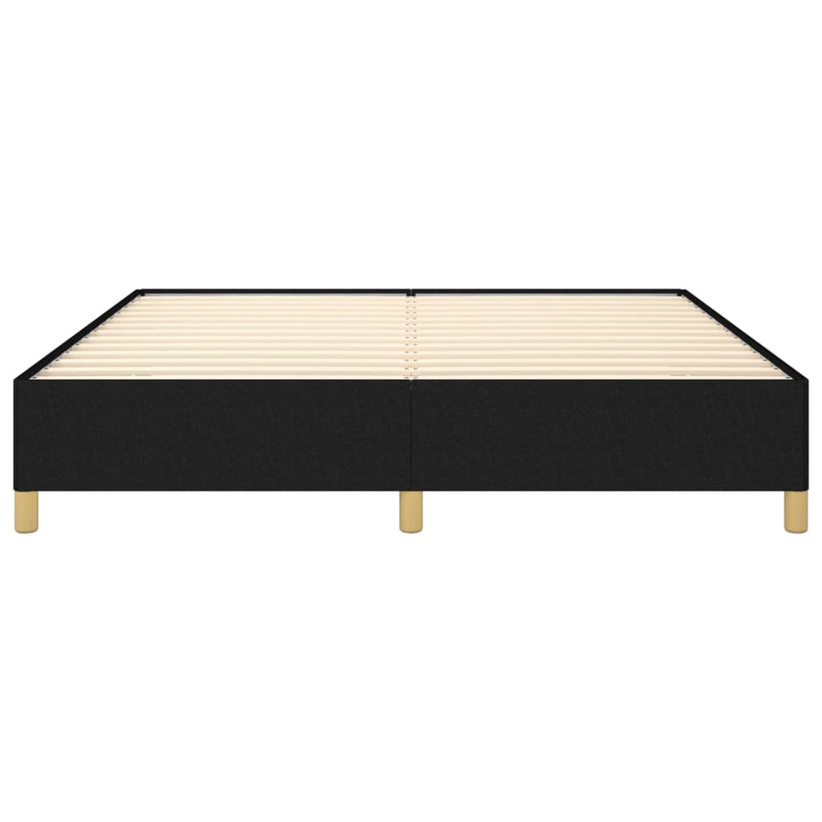 Bedframe Stof Zwart 160 x 200 cm 35 cm