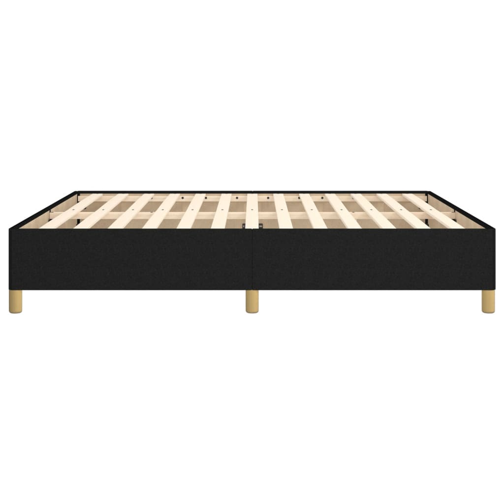 Bedframe Stof Zwart 160 x 200 cm 35 cm