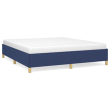 Bedframe Stof Blauw 160 x 200 cm 35 cm