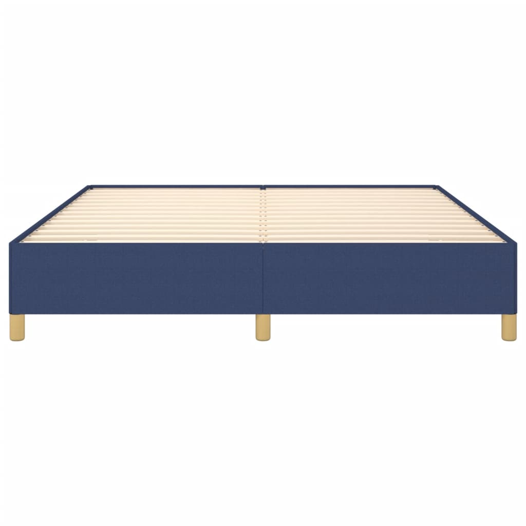 Bedframe Stof Blauw 160 x 200 cm 35 cm