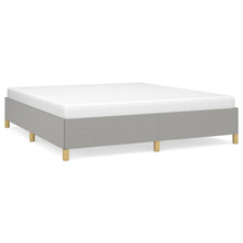 Bedframe Stof Lichtgrijs 180 x 200 cm 35 cm