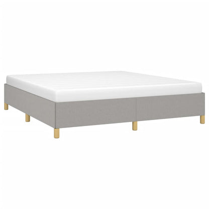 Bedframe Stof Lichtgrijs 180 x 200 cm 35 cm