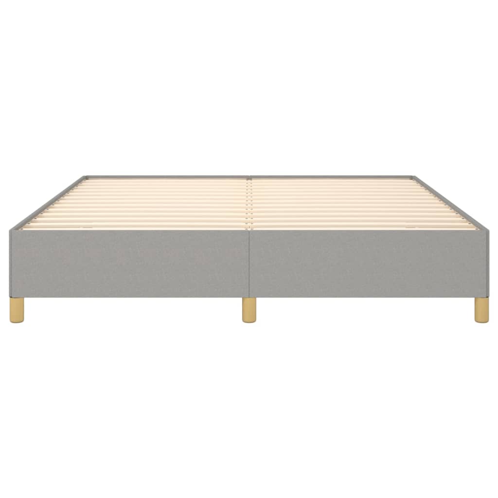 Bedframe Stof Lichtgrijs 180 x 200 cm 35 cm