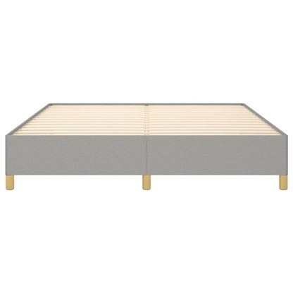 Bedframe Stof Lichtgrijs 180 x 200 cm 35 cm