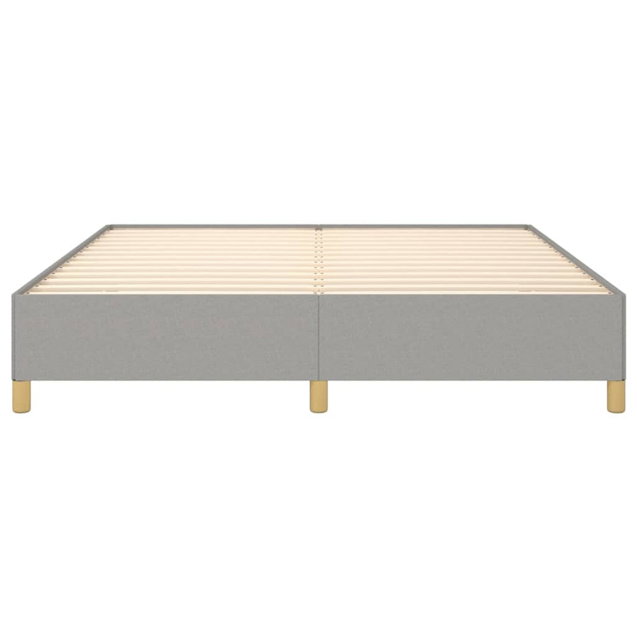 Bedframe Stof Lichtgrijs 180 x 200 cm 35 cm