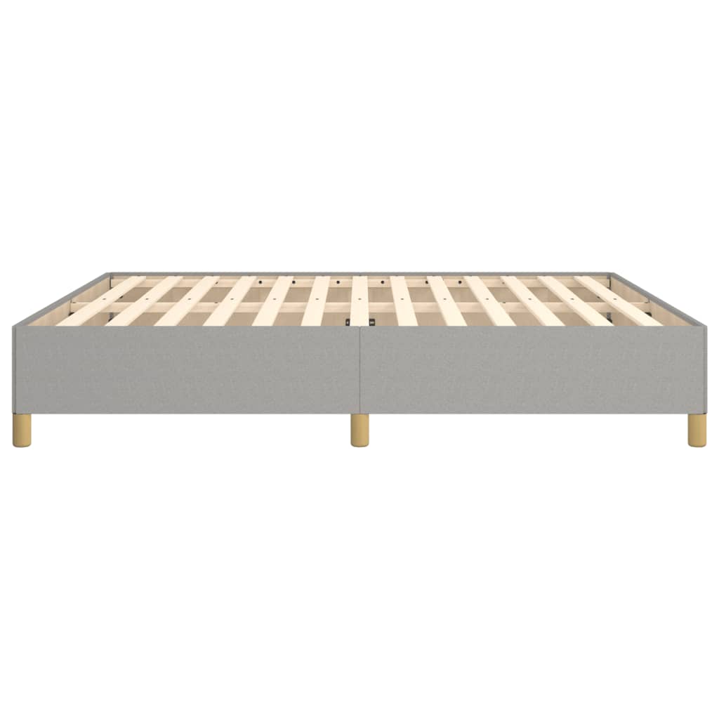 Bedframe Stof Lichtgrijs 180 x 200 cm 35 cm