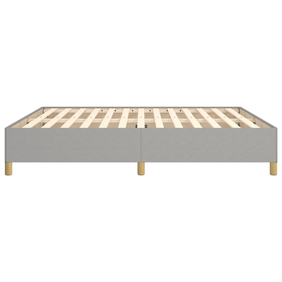 Bedframe Stof Lichtgrijs 180 x 200 cm 35 cm