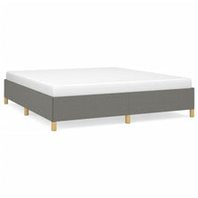 Bedframe Stof Donkergrijs 180 x 200 cm 35 cm