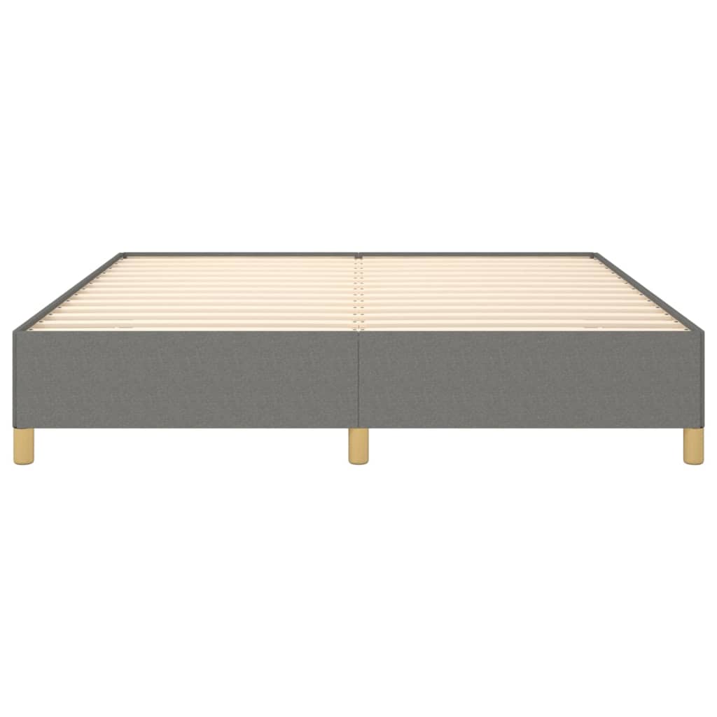 Bedframe Stof Donkergrijs 180 x 200 cm 35 cm