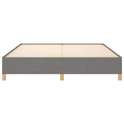 Bedframe Stof Donkergrijs 180 x 200 cm 35 cm