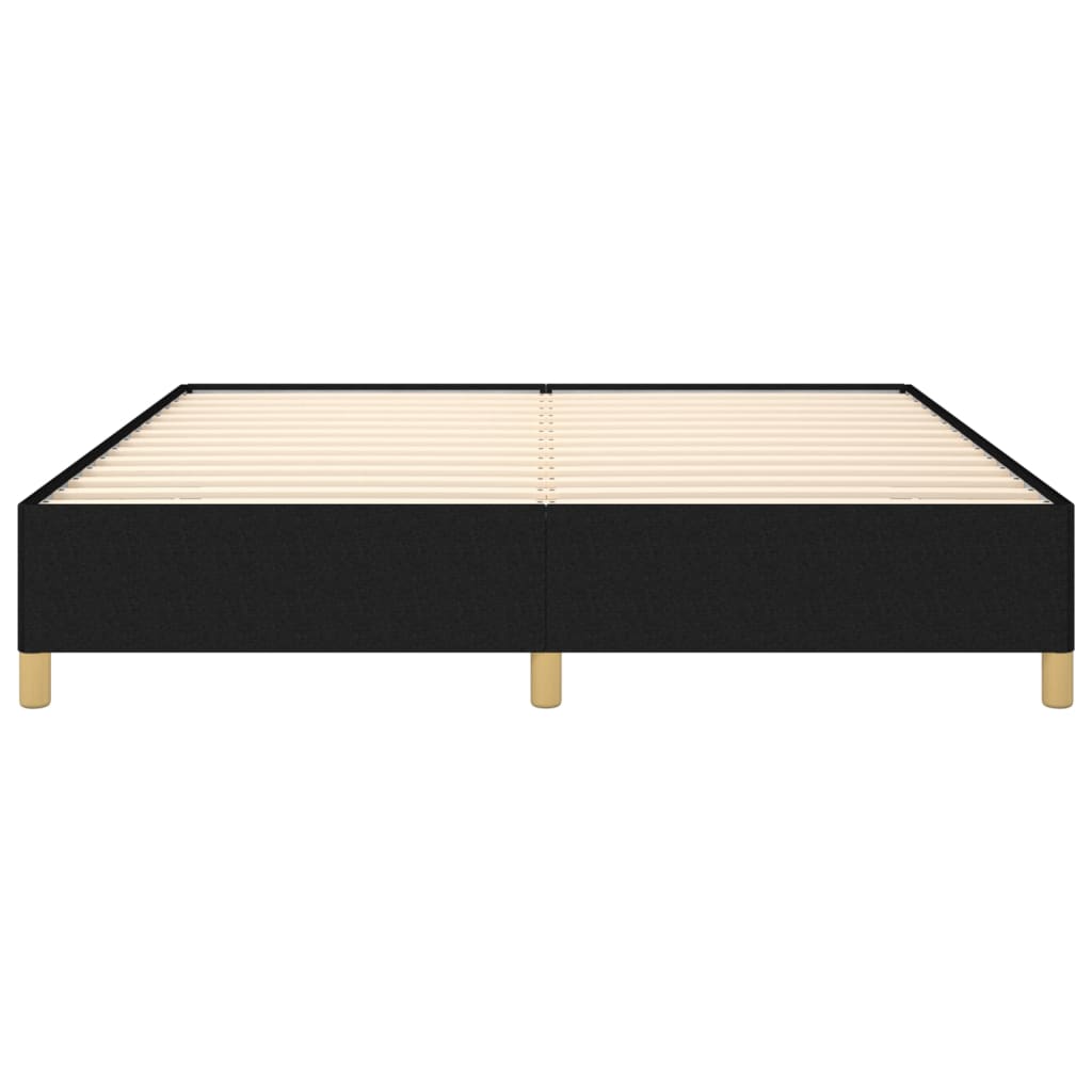 Bedframe Stof Zwart 180 x 200 cm 35 cm