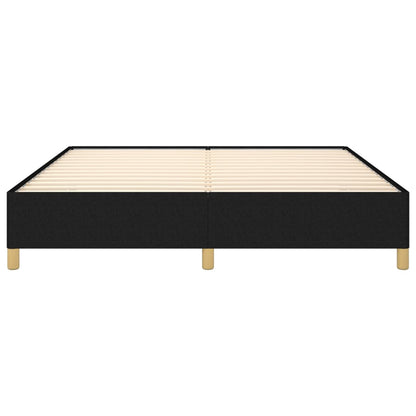 Bedframe Stof Zwart 180 x 200 cm 35 cm