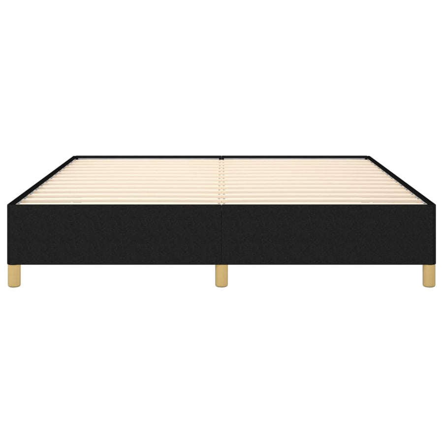 Bedframe Stof Zwart 180 x 200 cm 35 cm