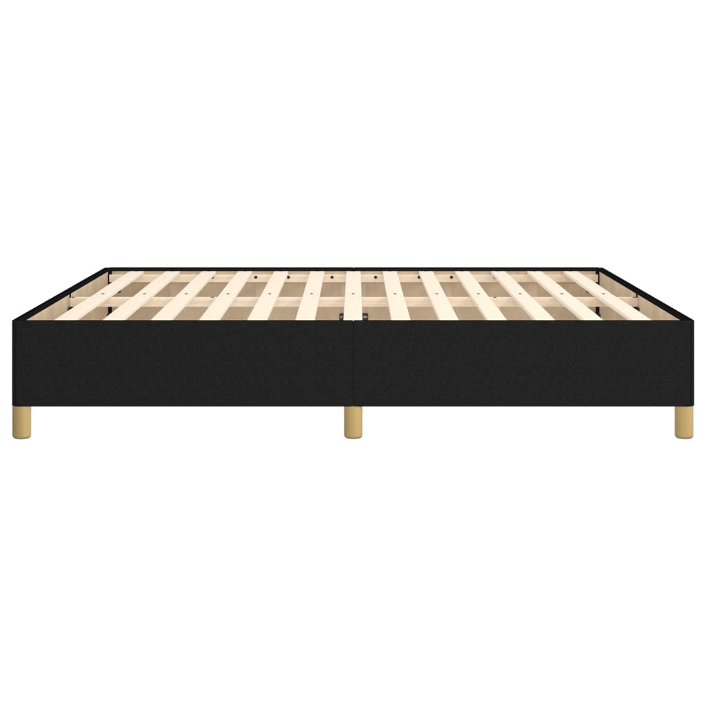 Bedframe Stof Zwart 180 x 200 cm 35 cm