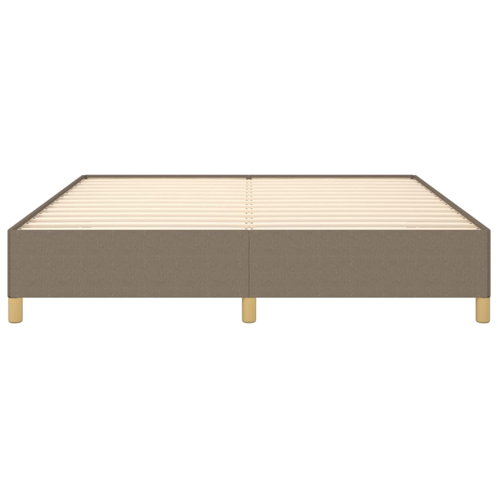 Bedframe stof taupe 180x200 cm 180 x 200 cm 35 cm
