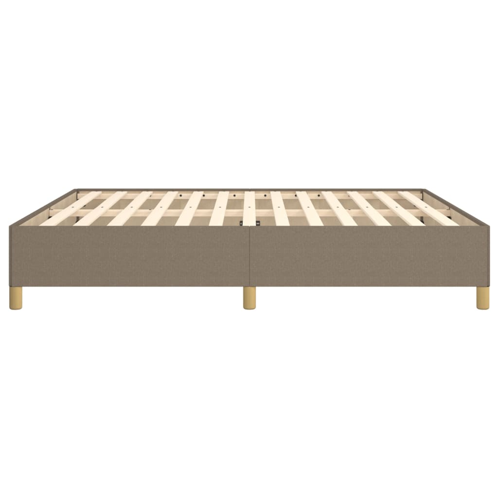 Bedframe stof taupe 180x200 cm 180 x 200 cm 35 cm