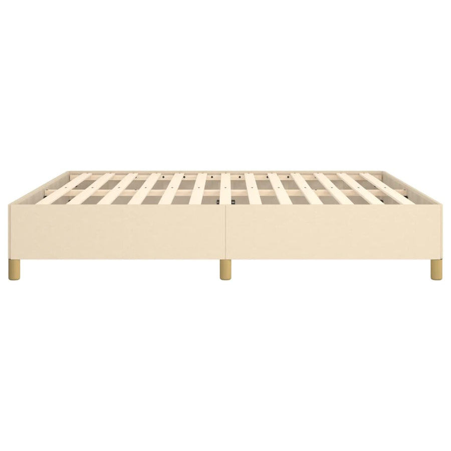 Bedframe Stof Kleurig Crème 180 x 200 cm 35 cm