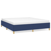 Bedframe Stof Blauw 180 x 200 cm 35 cm