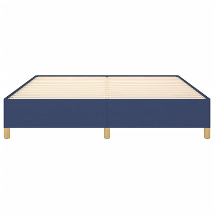 Bedframe Stof Blauw 180 x 200 cm 35 cm