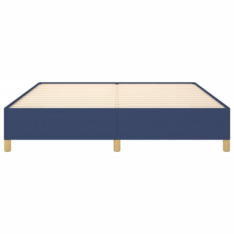 Bedframe Stof Blauw 180 x 200 cm 35 cm