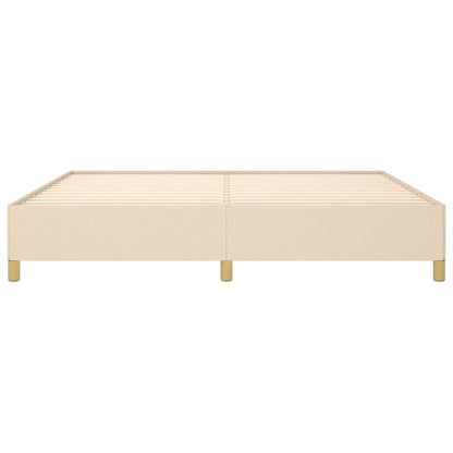 Bedframe Stof Kleurig Crème 200 x 200 cm 35 cm