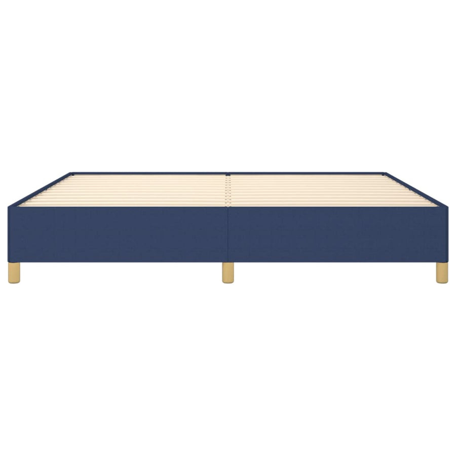 Bedframe Stof Blauw 200 x 200 cm 35 cm