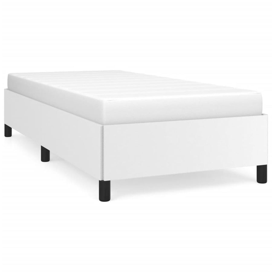 Bedframe Kunstleer Wit 80 x 200 cm 35 cm