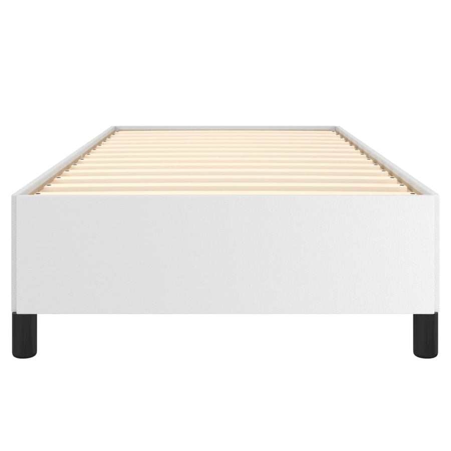 Bedframe Kunstleer Wit 80 x 200 cm 35 cm