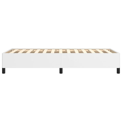 Bedframe Kunstleer Wit 80 x 200 cm 35 cm