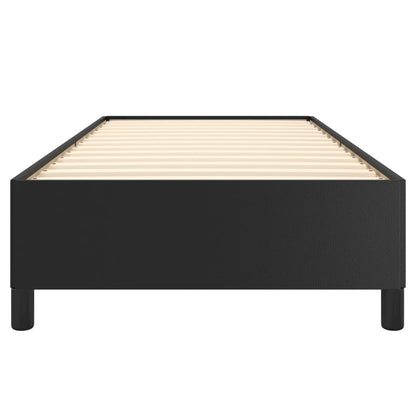 Bedframe Kunstleer Zwart 90 x 200 cm 35 cm