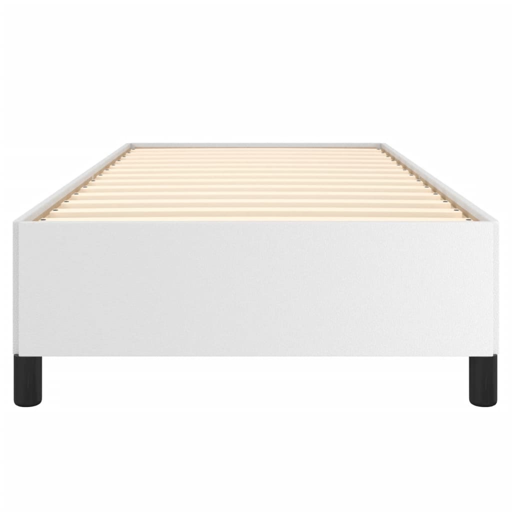 Bedframe Kunstleer Wit 90 x 200 cm 35 cm