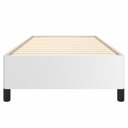 Bedframe Kunstleer Wit 90 x 200 cm 35 cm