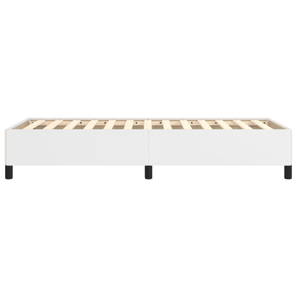 Bedframe Kunstleer Wit 90 x 200 cm 35 cm