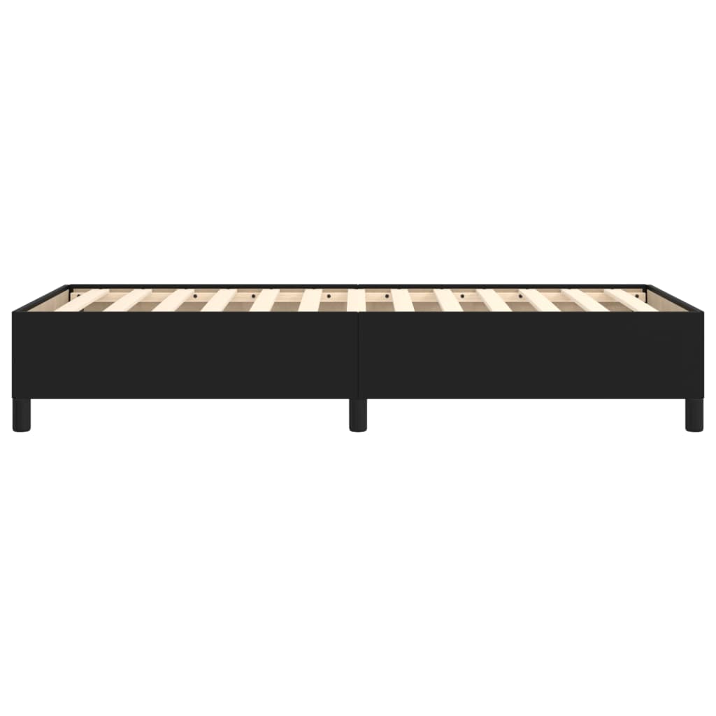 Bedframe Kunstleer Zwart 100 x 200 cm 35 cm