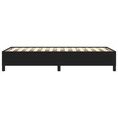 Bedframe Kunstleer Zwart 100 x 200 cm 35 cm