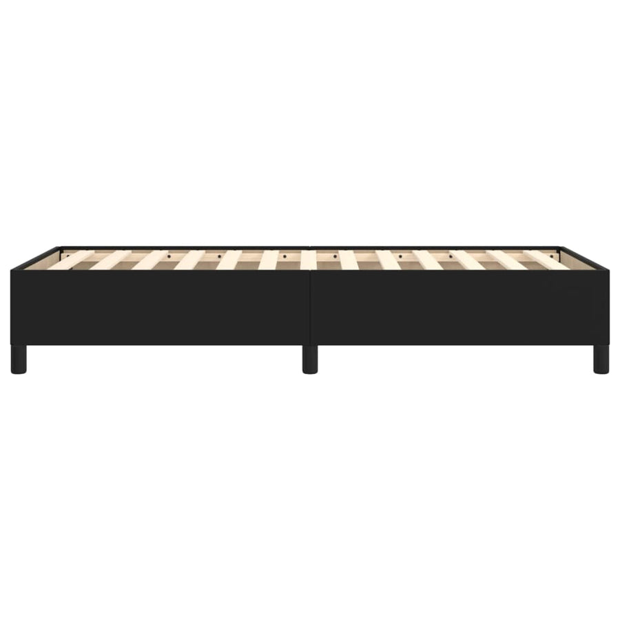 Bedframe Kunstleer Zwart 100 x 200 cm 35 cm