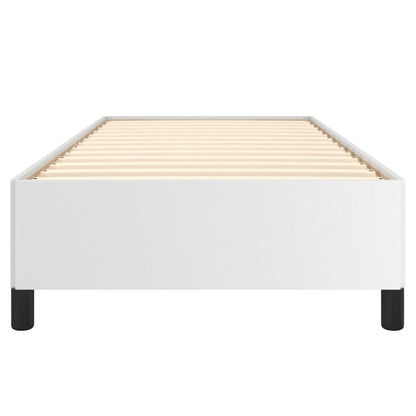 Bedframe Kunstleer Wit 100 x 200 cm 35 cm