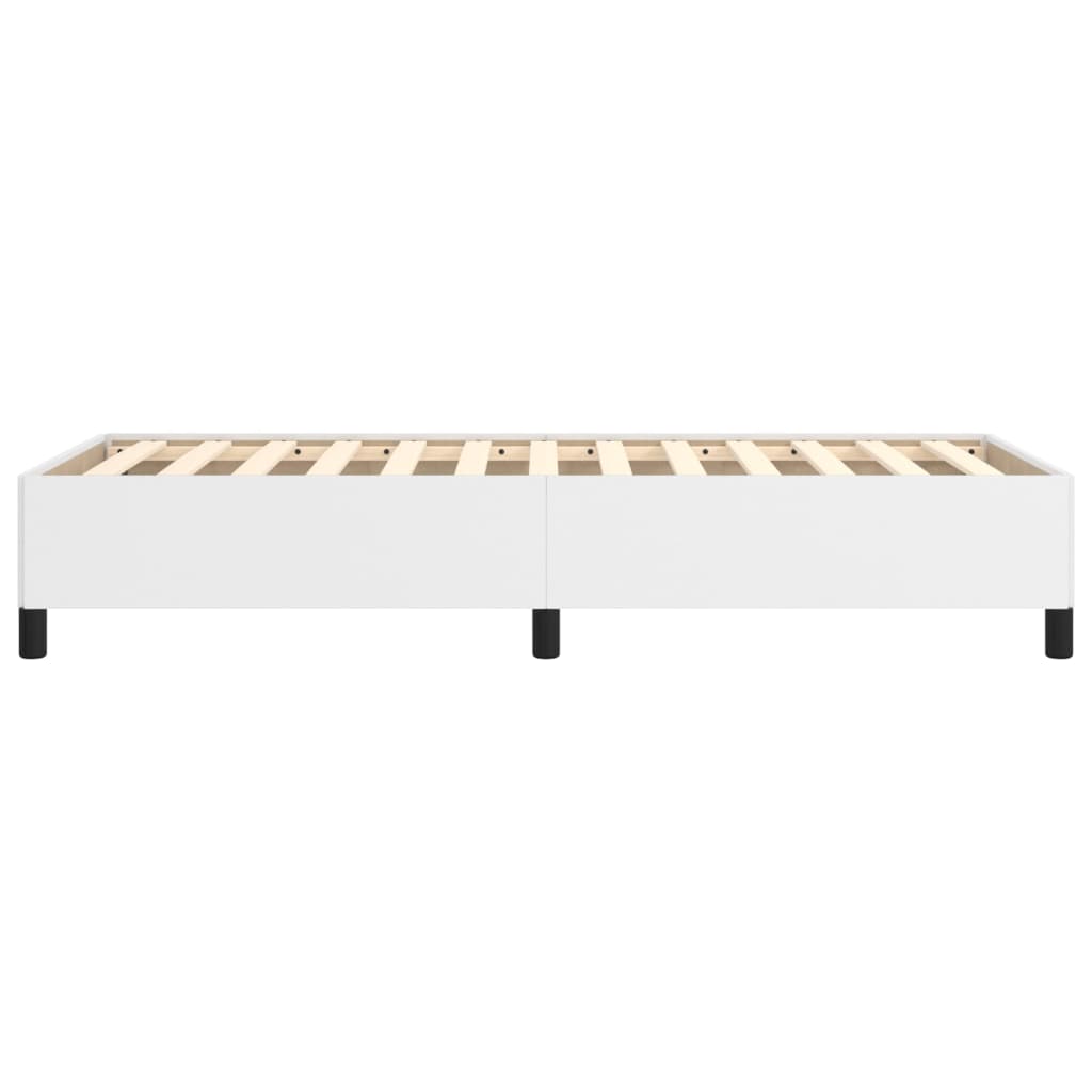 Bedframe Kunstleer Wit 100 x 200 cm 35 cm